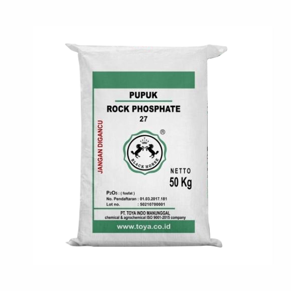 Pupuk Rock Phosphate Black Horse